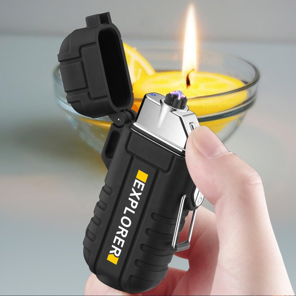 Encendedor Plasma USB Doble Arco Almaseno